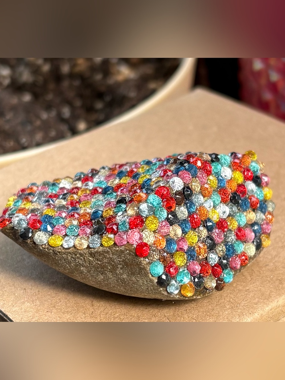 It’s a Bedazzled ROCK 🪨 - Picture 2 of 2